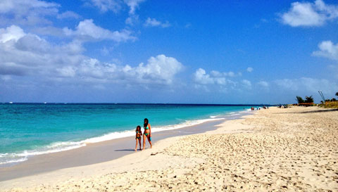 More than 1 million tourists visted the Turks and Caicos in 2013